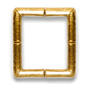 Gold Rectangle For Frame PNG 87