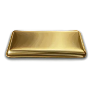 Gold Rectangle Seal Png 06272024 PNG image