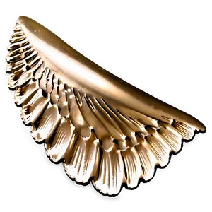 Gold Scallop Edge PNG Rxp50 PNG