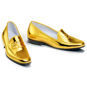 Gold Shoe PNG 33