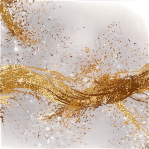 Gold Sparkle Brush Stroke Png 70 PNG image