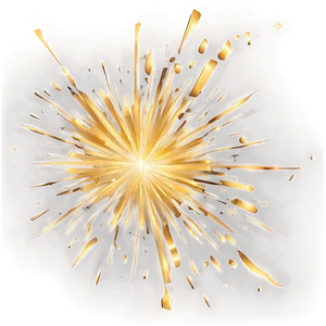 Gold Sparkle Explosion Png 50 PNG image