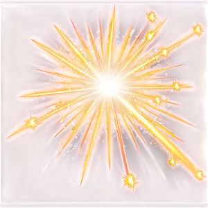 Gold Sparkle Light Rays PNG Yld PNG