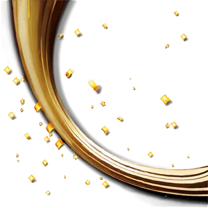 Gold Sparkle Spiral PNG 06122024 PNG