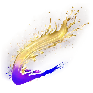 Gold Sparkle Splash Effect PNG Ttt7 PNG