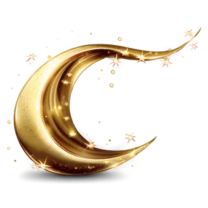 Gold Sparkle Wave PNG 56 PNG