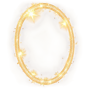 Gold Sparkles Glowing Halo Png Egj PNG image