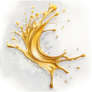 Gold Splash A PNG image