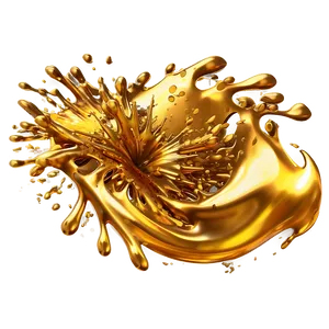 Gold Splash B PNG image