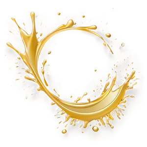 Gold Splash For Branding PNG Elm43 PNG