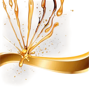 Gold Splash For Invitation Card PNG 56 PNG