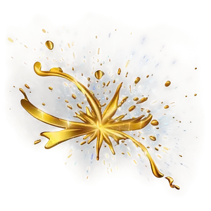 Gold Splash For Logo Design PNG Rsh PNG