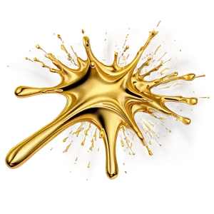 Gold Splash In Slow Motion PNG 06282024 PNG