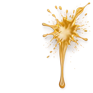 Gold Splash Ink Drop PNG 06282024 PNG