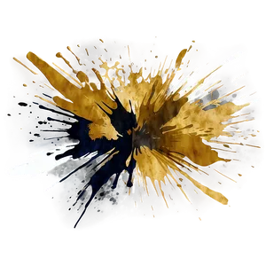 Gold Splash Watercolor Texture PNG 06282024 PNG