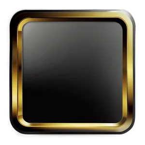 Gold Square For App Icon Design Png 06272024 PNG image