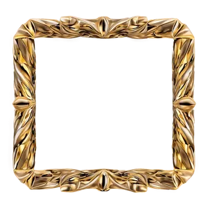 Gold Square For Digital Art PNG 06272024