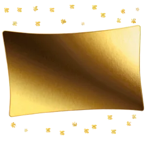 Gold Square For Invitation Cards PNG Anf PNG