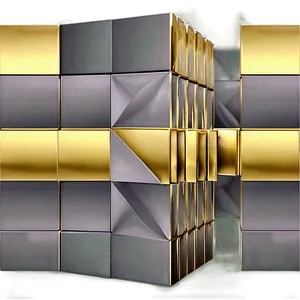 Gold Square For Luxury Branding Png 06272024 PNG image