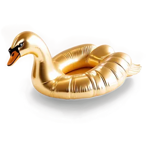 Gold Swan Pool Float Png 43 PNG image