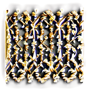 Gold Threaded Lace Texture PNG Rnb PNG