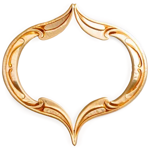 Gold Trim Arabesque PNG 06282024