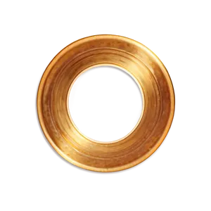 Gold Trim Circle PNG 39