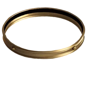 Gold Trim Geometric PNG 11