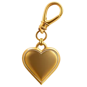 Gold Trim Heart PNG Wby21 PNG