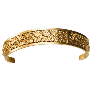 Gold Trim Highlight PNG 06282024