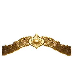 Gold Trim Highlight PNG 93