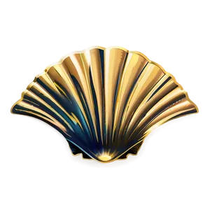 Gold Trim Scallop PNG Lfg61 PNG