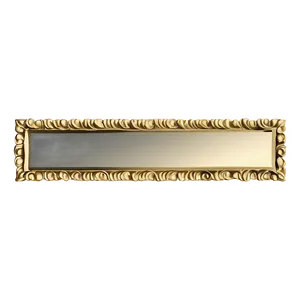 Gold Trim Square PNG 18