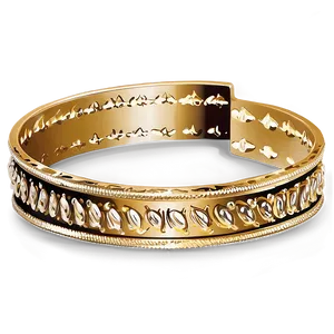 Gold Trim Strip PNG Kja