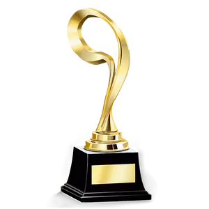 Gold Trophy Prize Png 2 PNG image