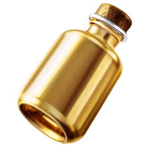 Gold Vial PNG 33