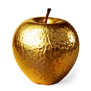 Golden Apple Texture Png 06132024 PNG image