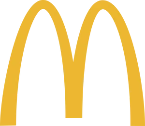 Golden Arches Mc Donalds Logo PNG image