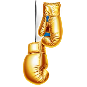 Golden Boxing Gloves Png Jtv49 PNG image