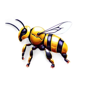 Golden Bumblebee Variant PNG 84