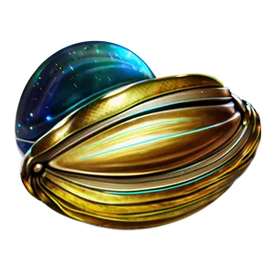 Golden Clam Treasure PNG 8 PNG