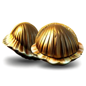 Golden Clam Treasure PNG Cxd61 PNG