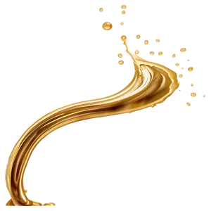 Golden Coffee Splash PNG Vfs PNG