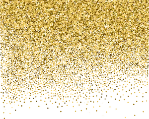 Golden Confetti Cascade Background PNG image