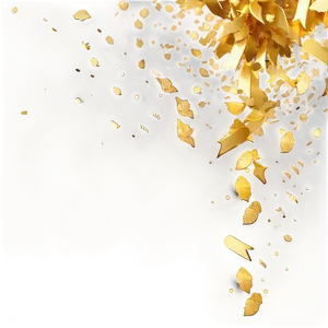 Golden Confetti Euphoria Png Sep13 PNG image