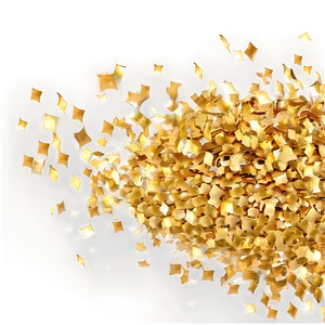 Golden Confetti Spectacle Png 06272024 PNG image