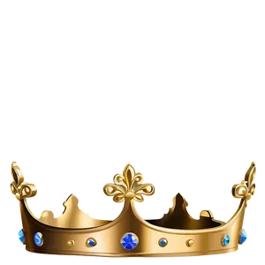 Golden Crown For Prince PNG Edc PNG