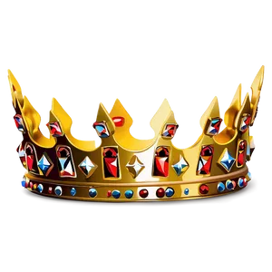 Golden Crown For Queen PNG Drc57 PNG