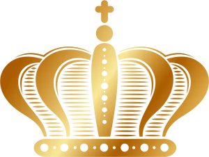 Golden Crown Icon PNG