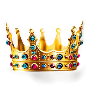 Golden Crown Illustration PNG 84 PNG